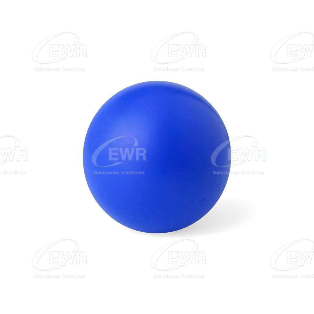 pelotas antiestres publicitarias color azul