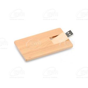 tarjeta usb de madera, producto ecoamigable