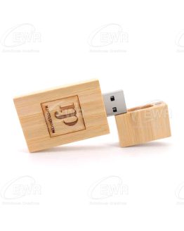 usb de madera ecológico