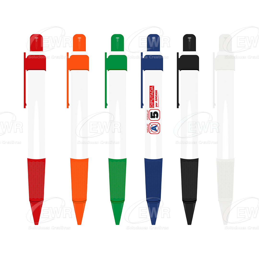 Lapicero publicitario para campaña politicia